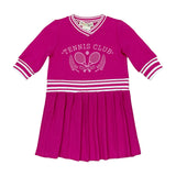 Teela Pink Tennis Logo Dress