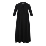 Parni Black Maxi Dress