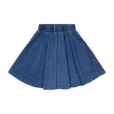 Teela Midwash Denim Circle Skirt