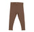 Lil Legs Camel Ribbed Leggings
