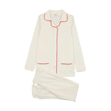 Coco Blanc Ivory with Red Grandpa Pjs