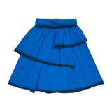 Teela Cobalt Spray Layered Skirt