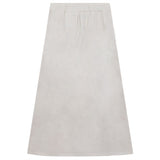 Gem Ivory Deep Pleated Skirt