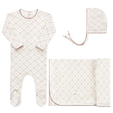 Aurora Ivory/Pink Diamond Print Collection Take Me Home Set