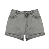 Parni Grey Denim Shorts
