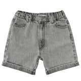 Parni Grey Denim Shorts