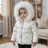 Scotch Bonnet Ivory Bow Down Coat