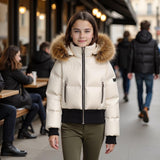 Scotch Bonnet Beige Teen Down Coat