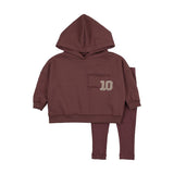 Kin Kin Mauve Hooded Sweatshirt Set