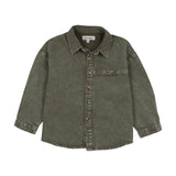 Kin Kin Washed Green Shirt