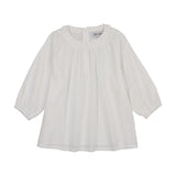 Kin Kin White Ruffled Collar Shirt