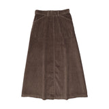 Kin Kin Umber Corduroy Maxi Skirt