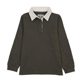 Kin Kin Green Rugby Polo Shirt