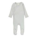 Lilette Light Blue Speckled Footie