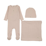 Lilette Dusty Pink Striped Bebe Take Me Home Set