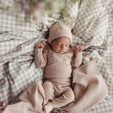 Lilette Dusty Pink Take Me Home Bebe Footie Set