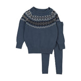 Analogie Dried Blue Heirloom Knits Set