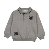 Analogie Light Gray Heather Fan Club Polo Sweatshirt