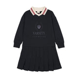 Analogie Navy/Green Fan Club Dress