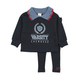 Analogie Navy Denim Collar Fan Club Set