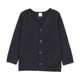 Analogie Navy Cardigan Blazer