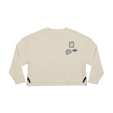 Lil Legs Cream Cropped Tee