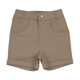 Lil Legs Taupe Weekday Shorts