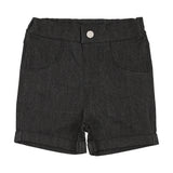 Lil Legs Black Denim Weekday Shorts