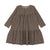 Analogie Brown Tiny Check Dress