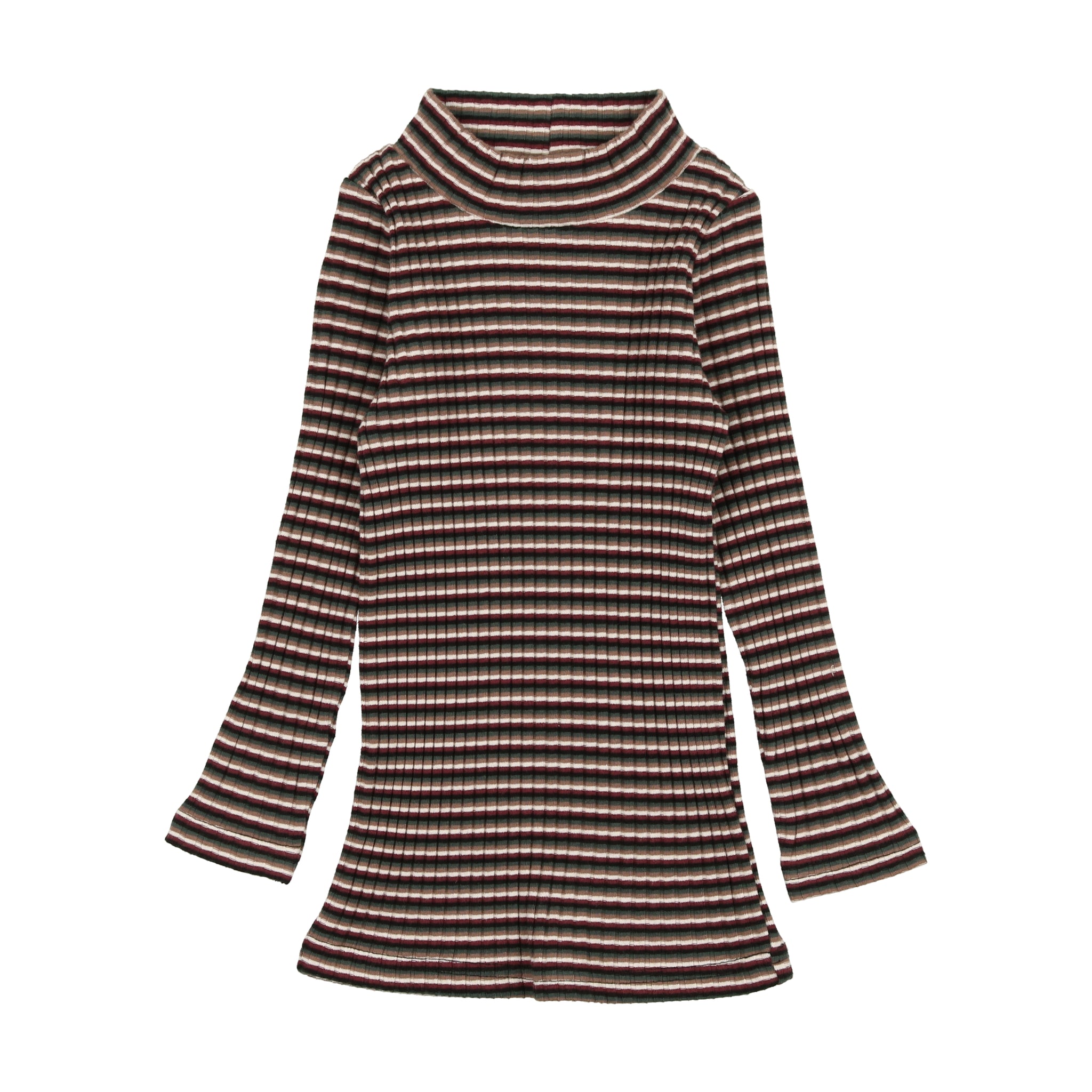 Lil Legs Multicolor Stripe Mockneck