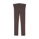 Lil Legs Chocolate Brown Knit Leggings