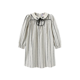 Papillon Multi Piped Collar Dress