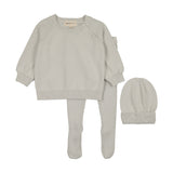 Mema Ice Blue Knit Set