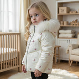 Scotch Bonnet Ivory Bow Down Coat