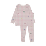 Bopop Pink Gingham Bow Pj's