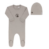 Ely's & Co Sage Pear Fruit Collection Footie & Beanie