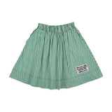 Teela Green Seersucker Skirt