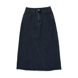 EMM Dark Denim A-Line Maxi Skirt