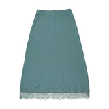 Emm Teal Lace Slip Skirt