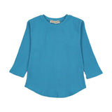 Teela Cobalt Blue Ribbed Tee