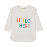 Teela Multi Hello There Girls Top