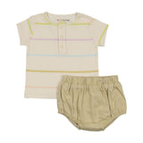 Teela Stripe Baby Set