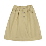 Teela Yellow Twill Skirt