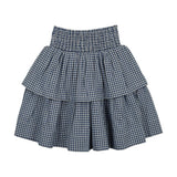 Teela Blue Gingham Skirt