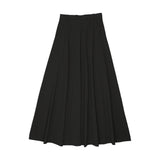 Teela Black Panel Maxi Skirt