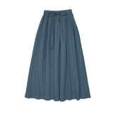 Teela Chambray Denim Maxi Circle Skirt