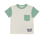 Teela Green Seersucker Boy Top