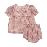Teela Mauve Tulle Romper/Set