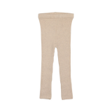 Lil Legs Ecru Knit Leggings