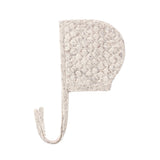 Quincy Mae Natural Confetti Knit Bonnet